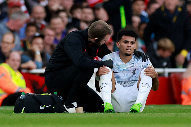 image Liverpool hit by injuries before Rangers clash