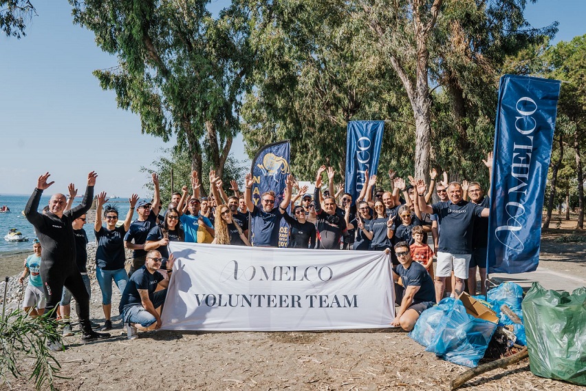 image Melco Cyprus organises clean-up of Limassol shore and seabed