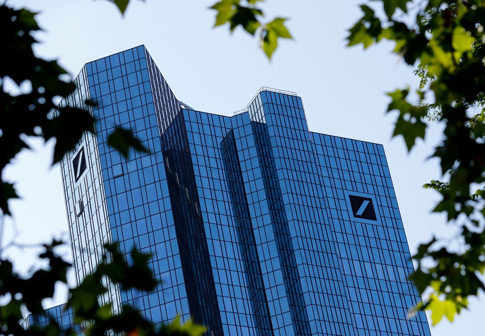 image Deutsche Bank reports big jump in profit despite slump in dealmaking