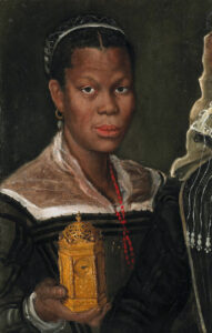an african slave woman, attributed to annibale carracci