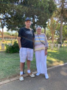 feature nick bob and margret braban parents of one of the children who visited the grave on saturday