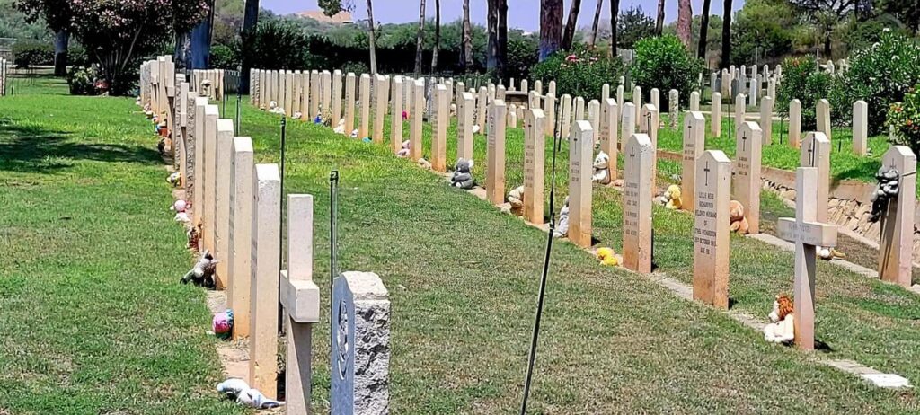 feature nick the baby graves at dhekelia cemetery
