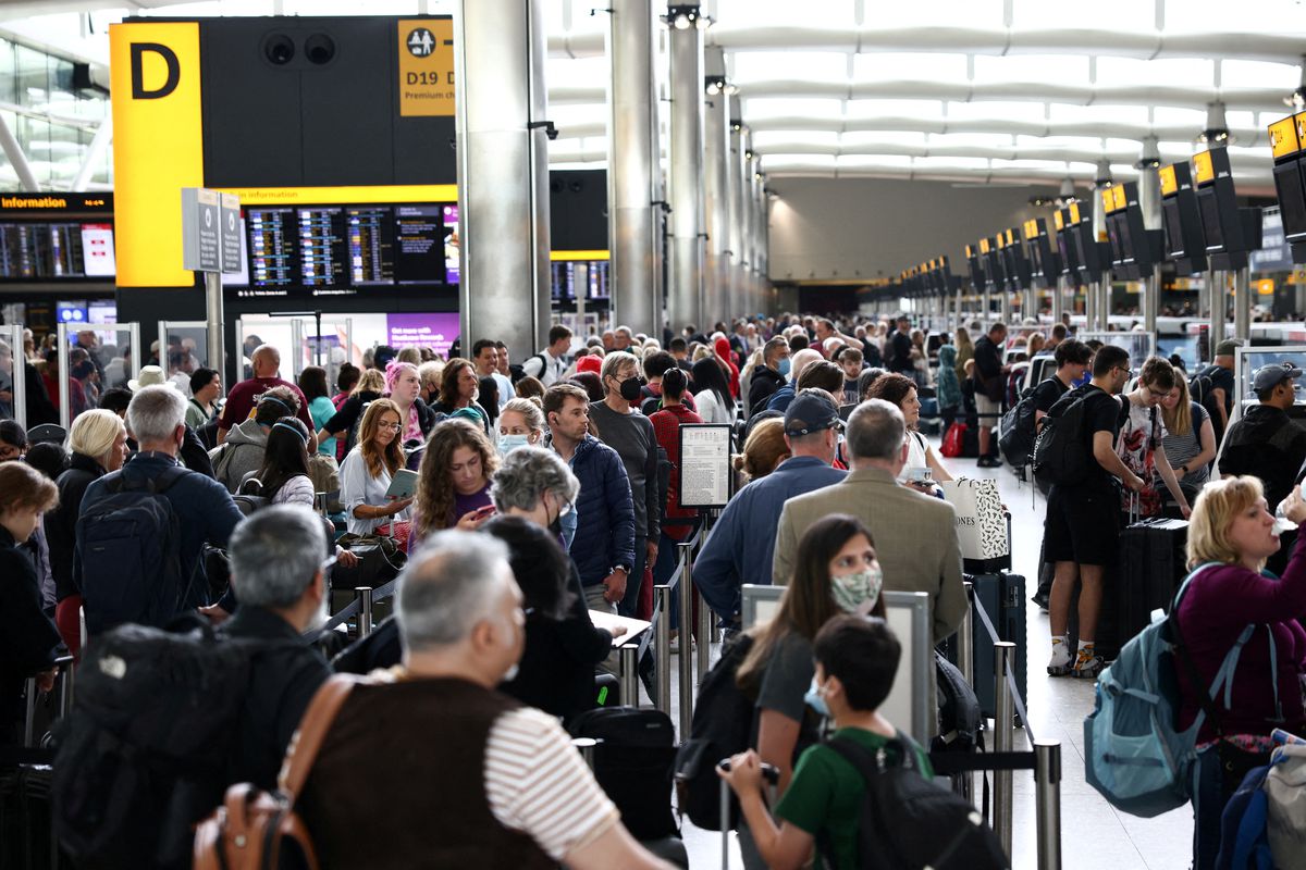 image Heathrow Airport warns on demand outlook for travel