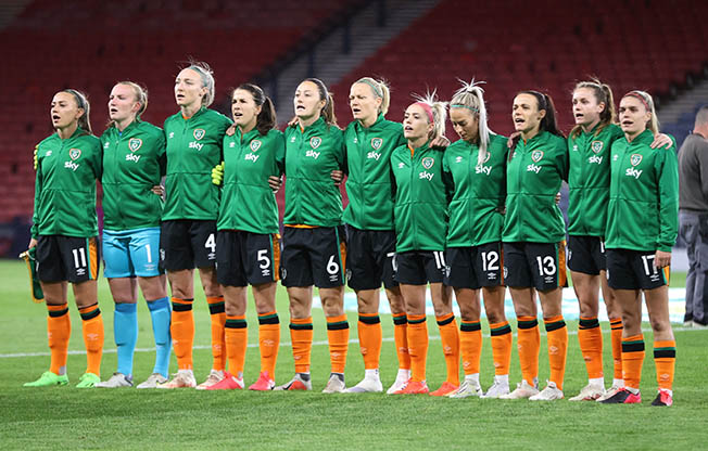 image Ireland apologise for players&#8217; song after World Cup qualifier