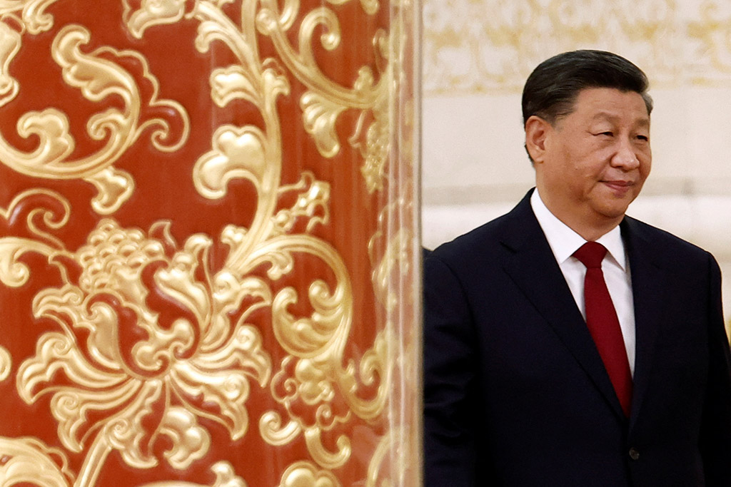 image Putin congratulates China&#8217;s Xi on unprecedented third term