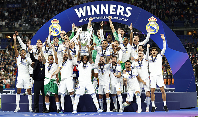 image Liverpool draw Real Madrid in Champions League last 16