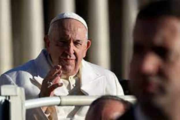 image Pope Francis says war is in itself a crime against humanity
