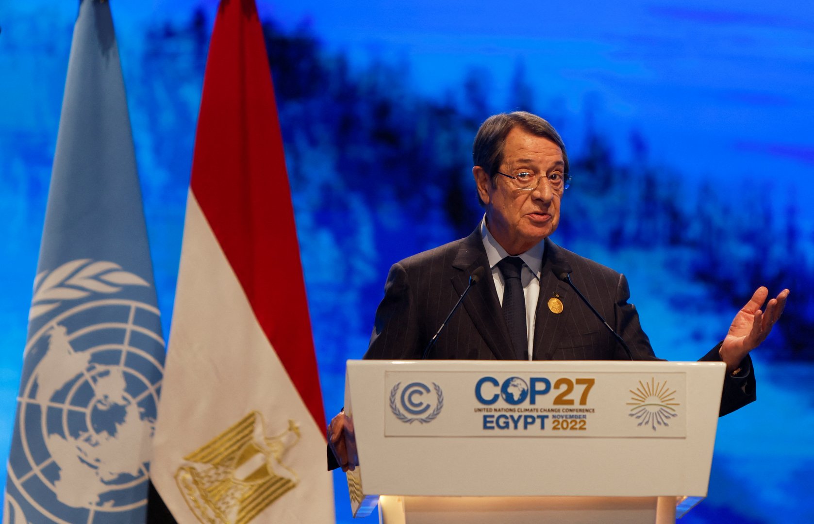 image Cyprus committed to cutting carbon emissions says President