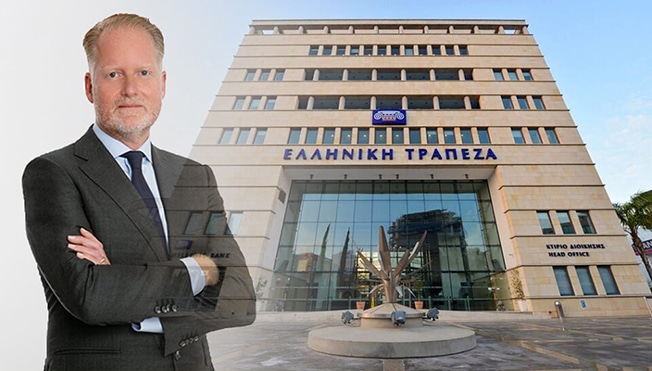 image Hellenic Bank CEO Oliver Gatzke steps down