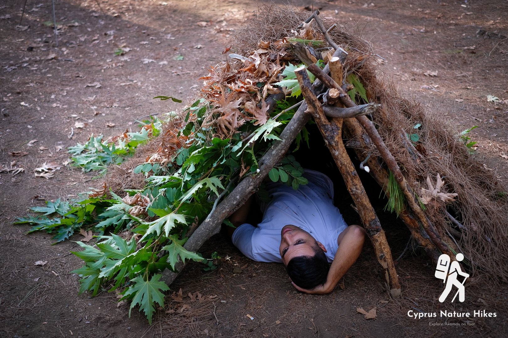 feature3 testing a debris hut