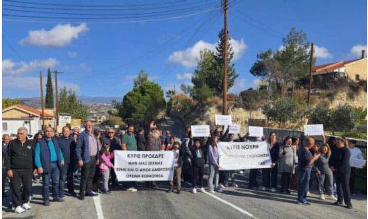 image Ayios Amvrosios protests over falling 8.5m short of winter fuel payout