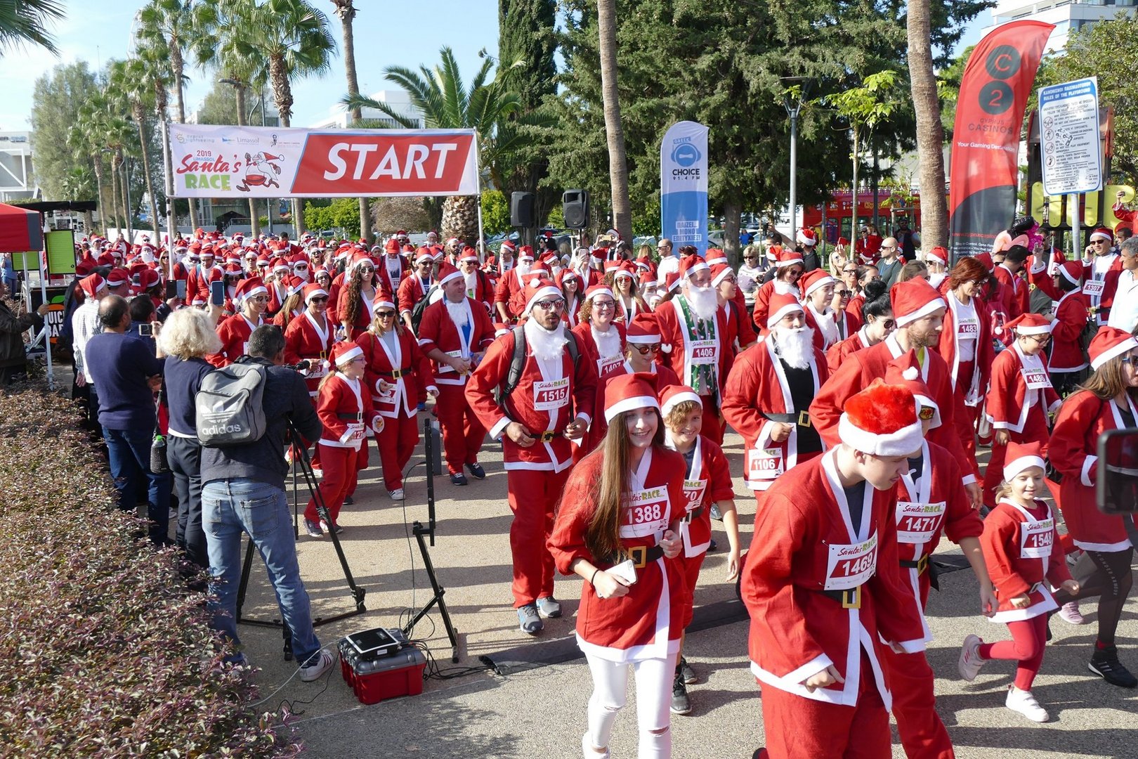 cover Santas are coming to town…