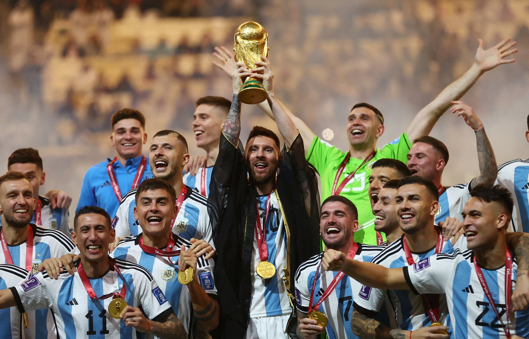 image Argentina must retain competitive edge after World Cup win says Scaloni