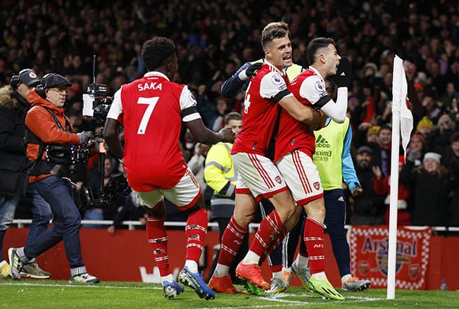 image Arsenal aim to rock Brighton in year-ender as title race hots up