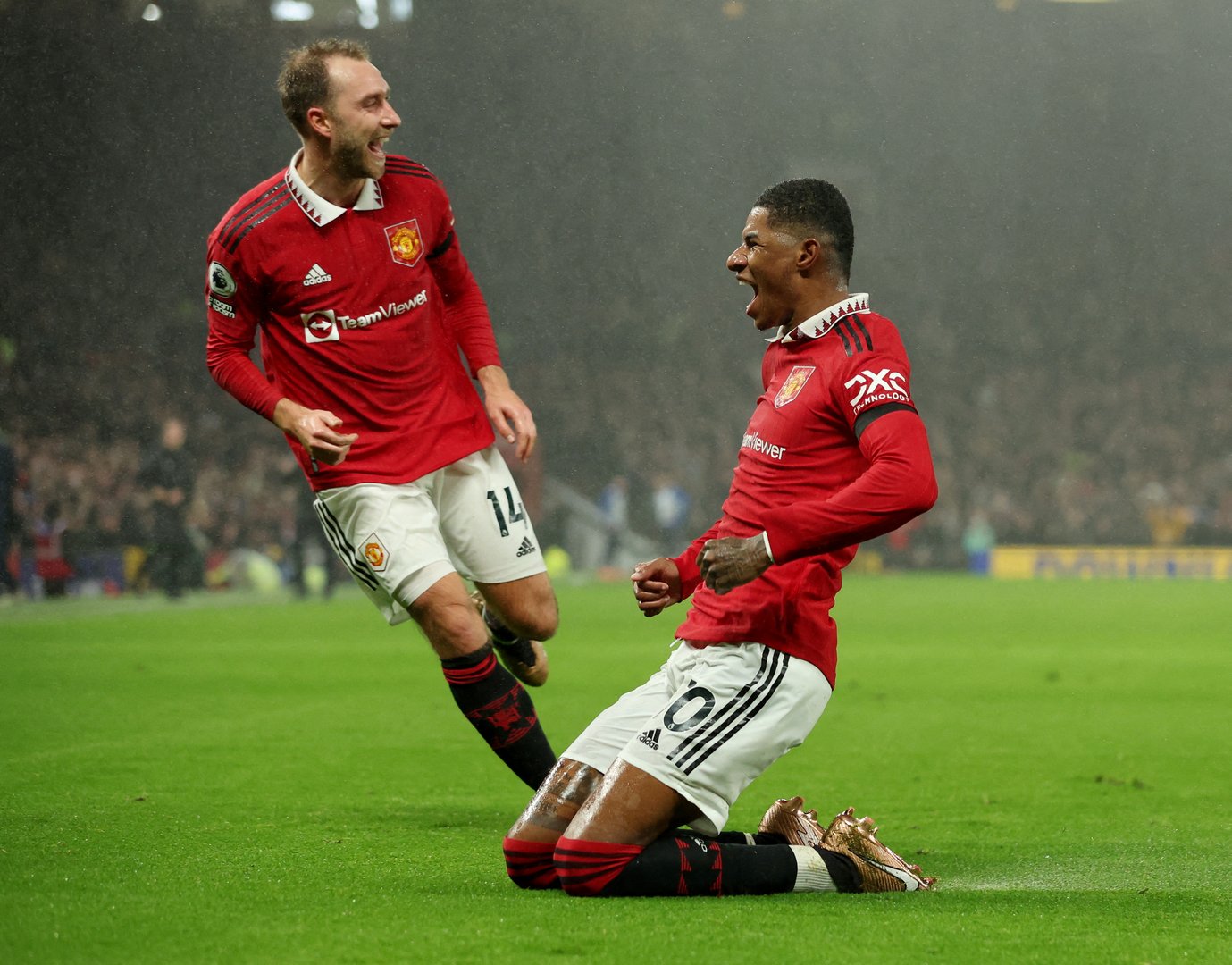 image Rashford on target again as Man United cruise past Forest