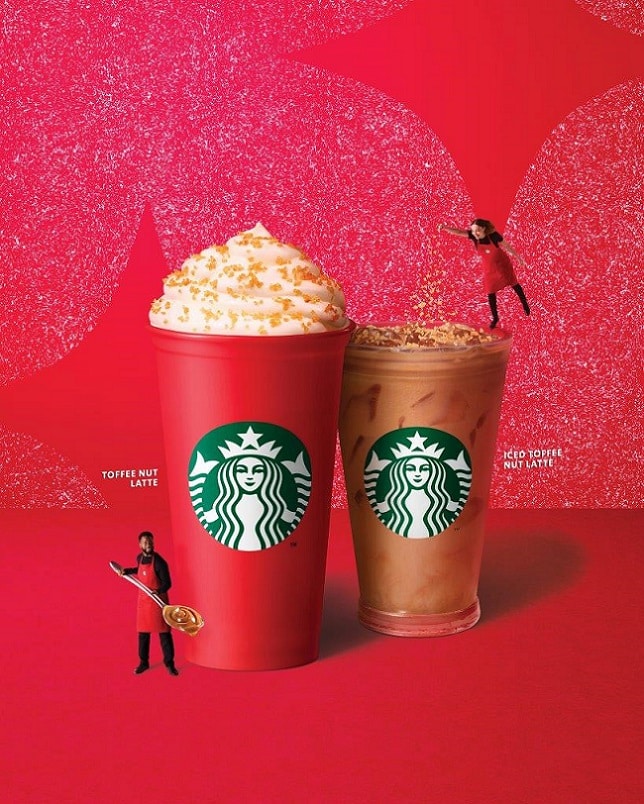 image Starbucks makes the spirit of Christmas come alive