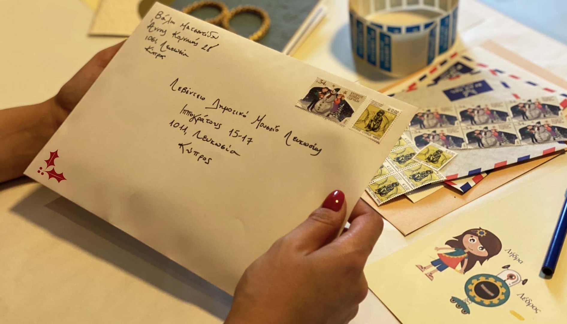 image Preserving the tradition of handwritten Christmas letters