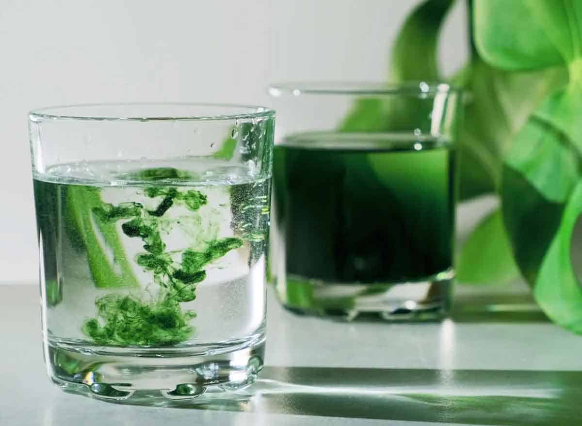 image Chlorophyll water can’t clear your skin or detox your liver