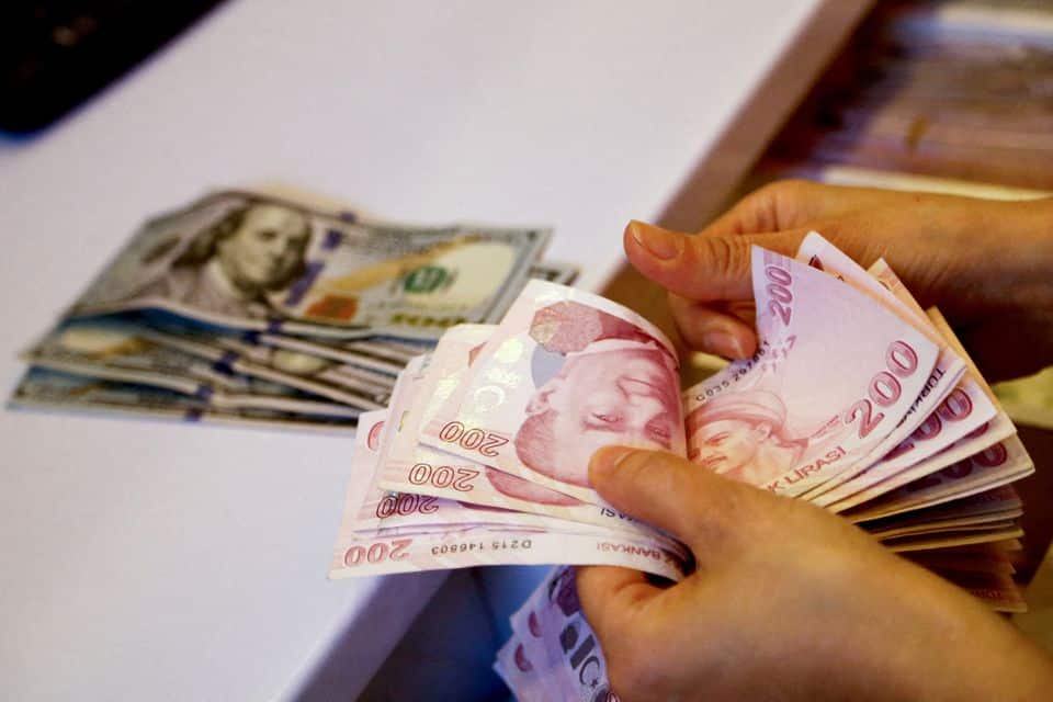 image Turks&#8217; forex holdings dip below $200 bln, first time since May 2020