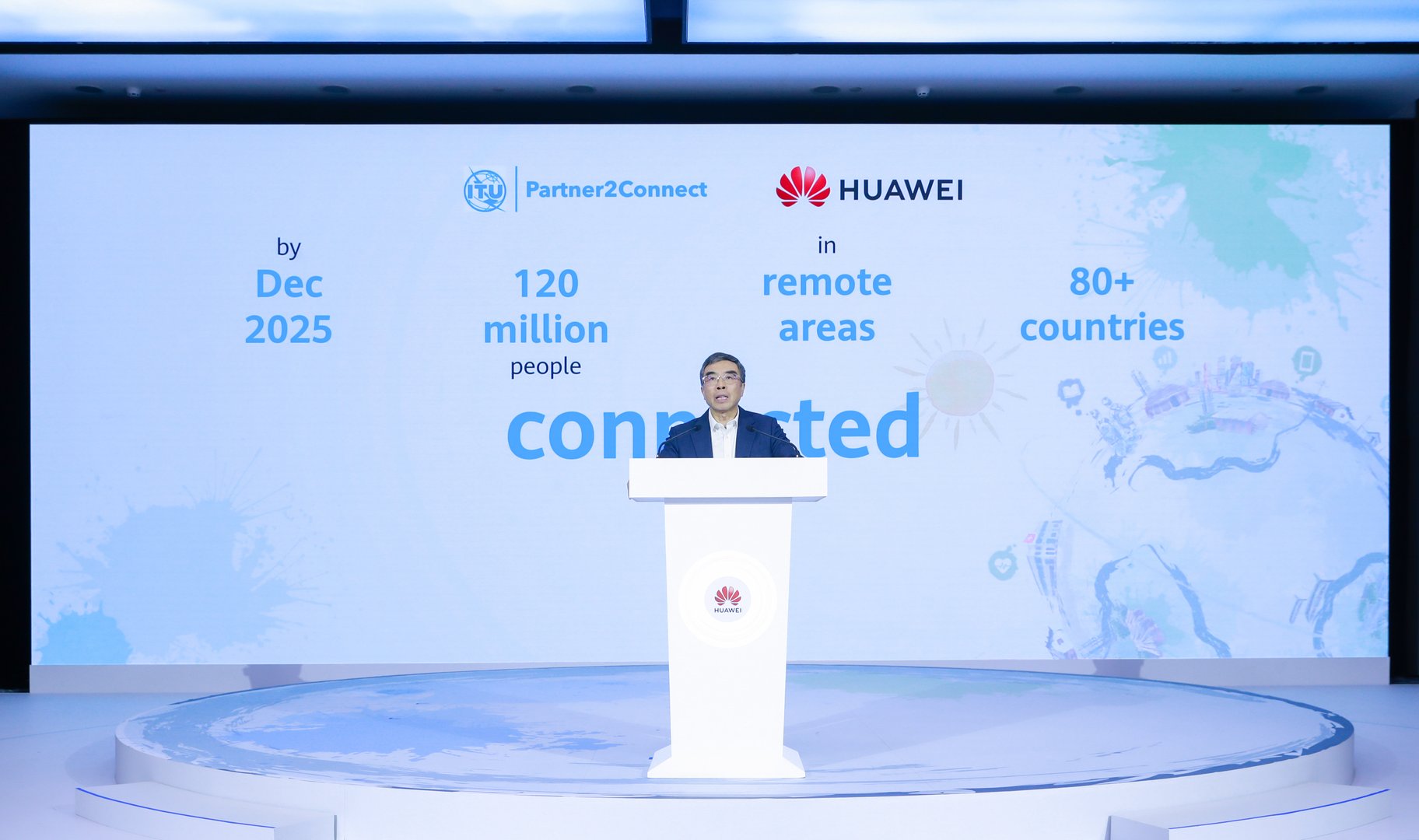 image Huawei to bring connectivity to 120 million people in remote areas