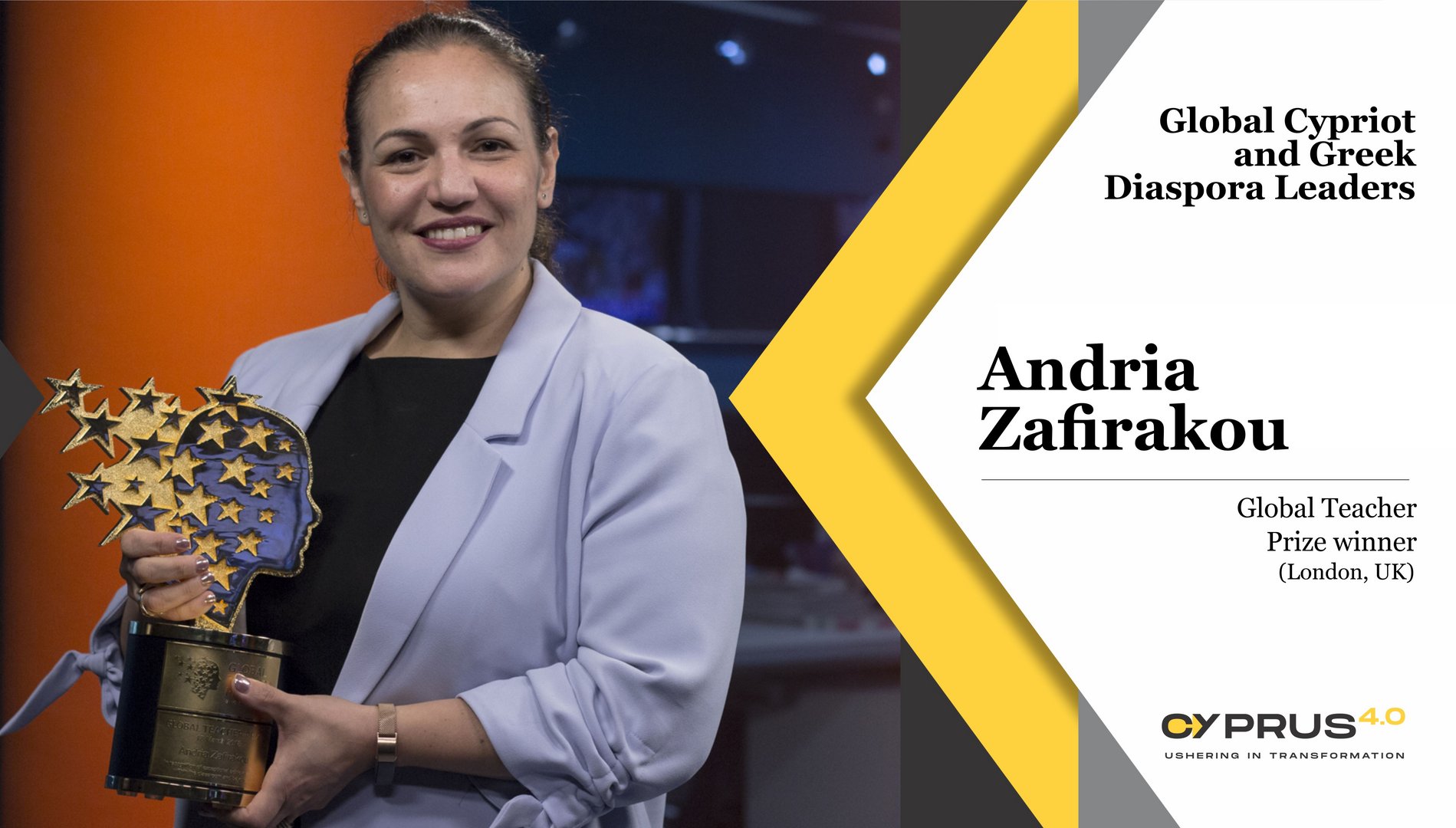 image Andria Zafirakou: Global Teacher Prize winner (London, UK)