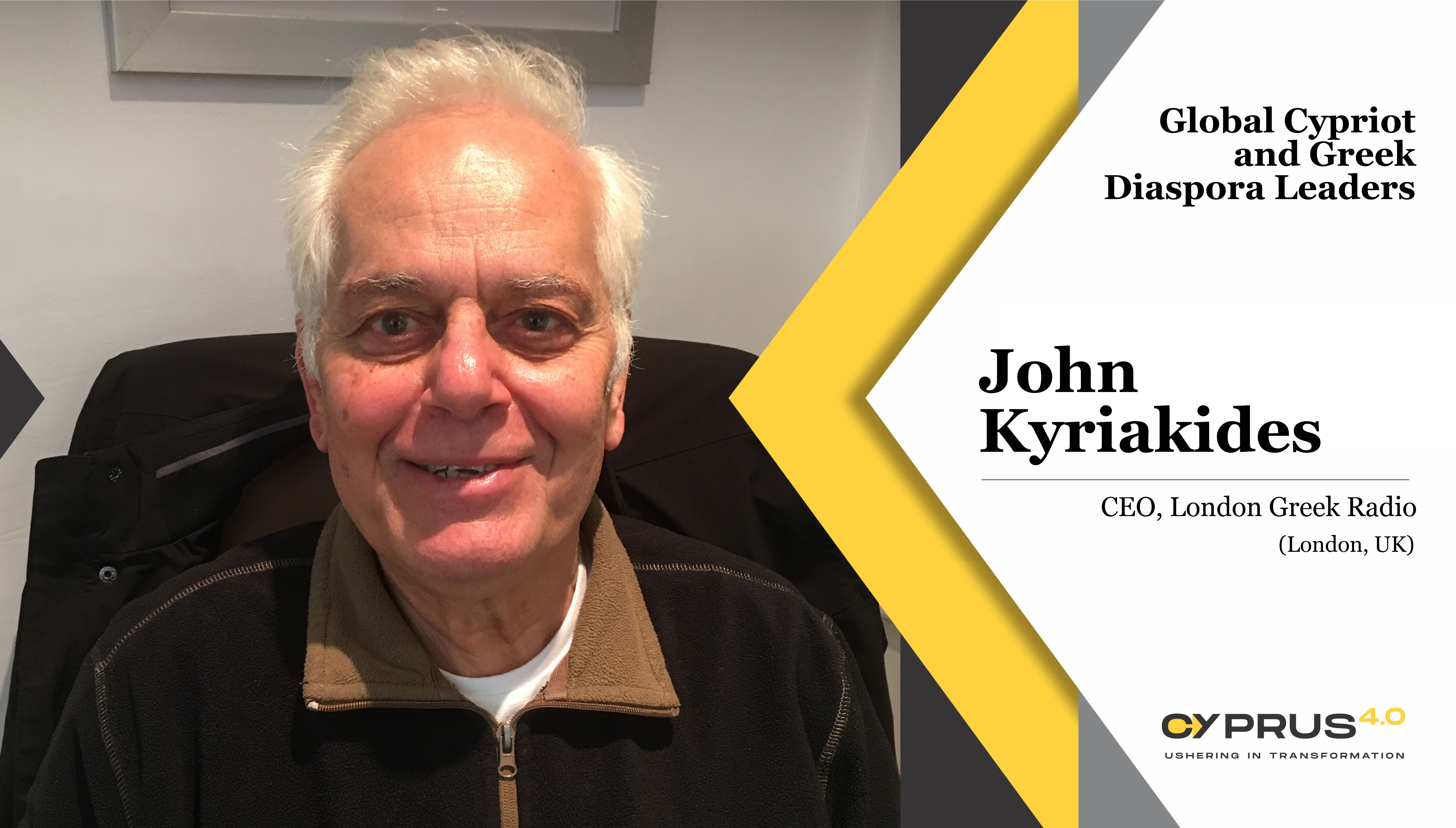 image John Kyriakides: CEO, London Greek Radio (London, UK)
