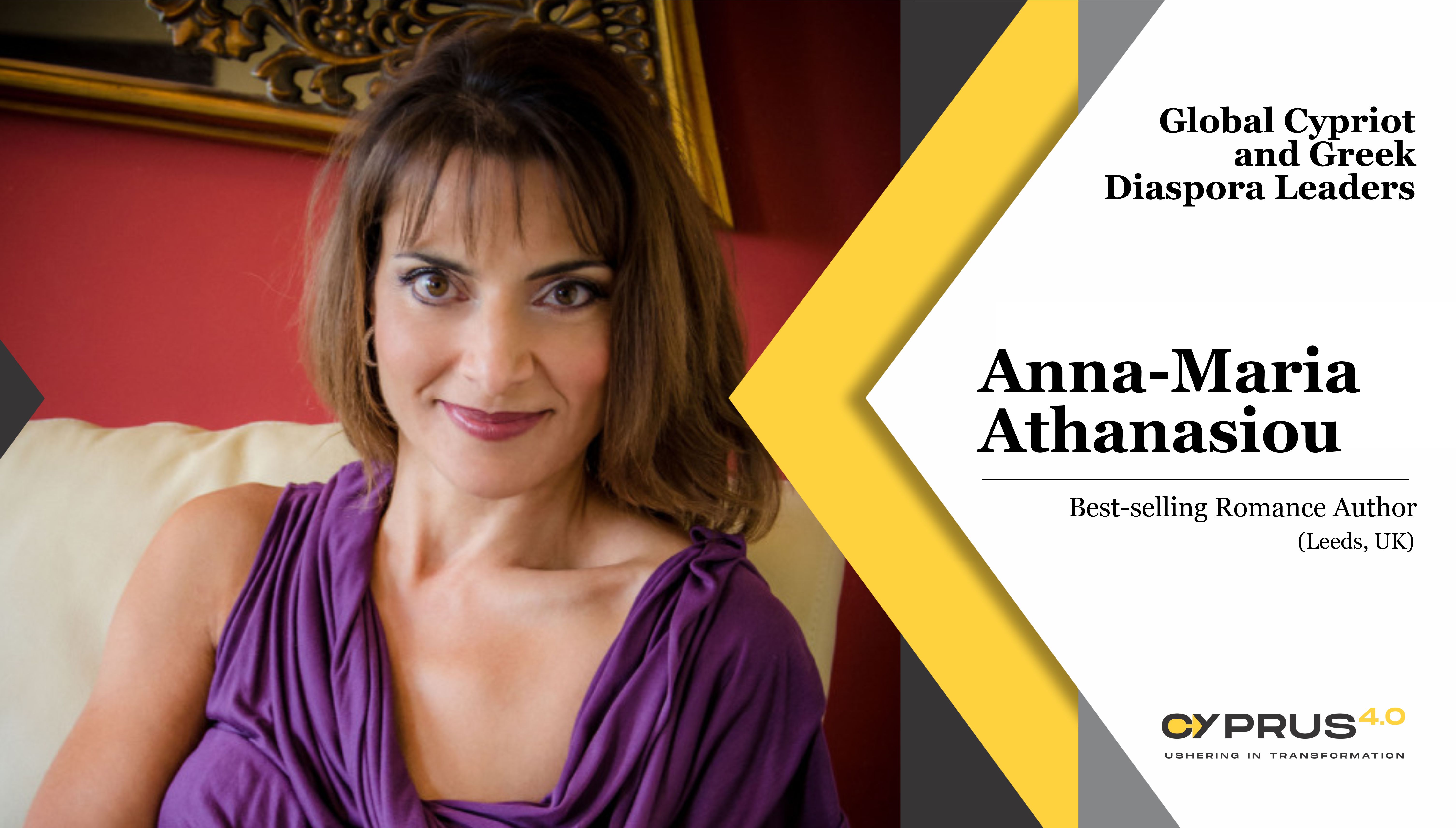 cover Anna-Maria Athanasiou: Best-selling Romance Author (Leeds, UK)