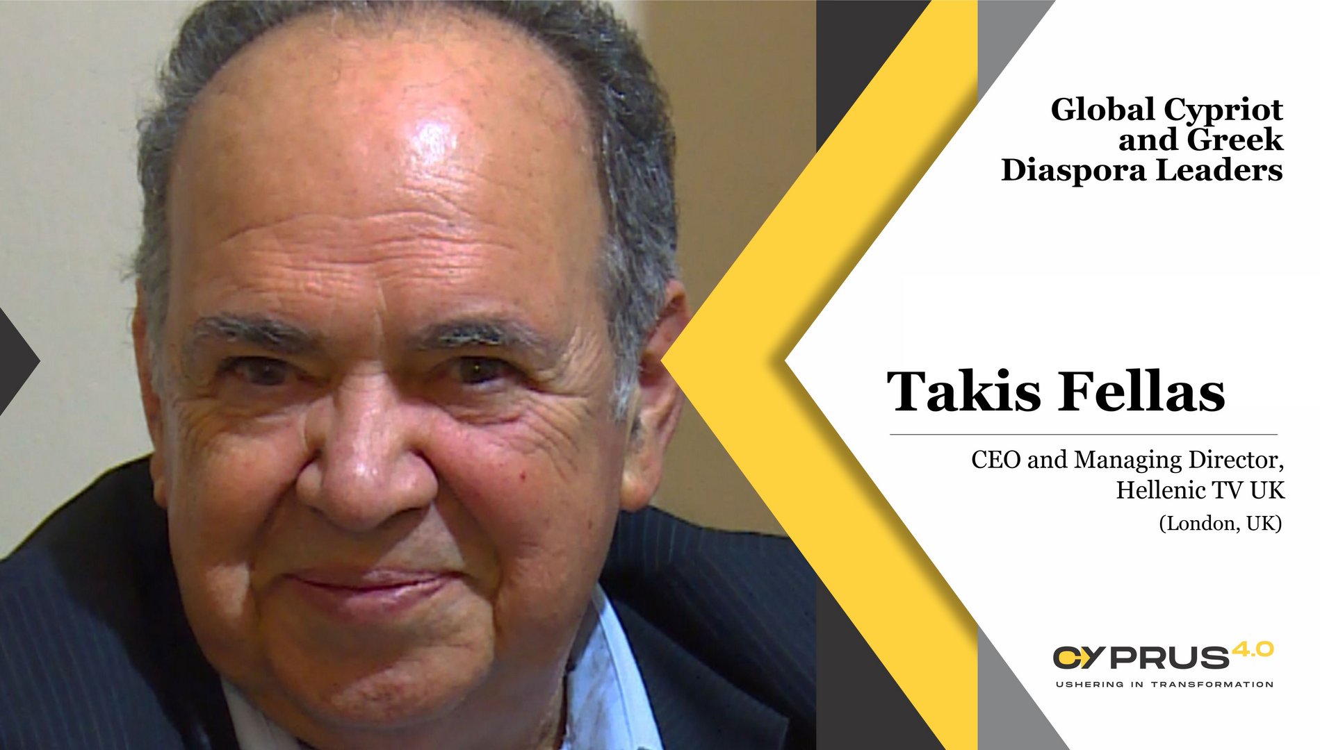 image Takis Fellas: CEO and Managing Director, Hellenic TV (London, UK)