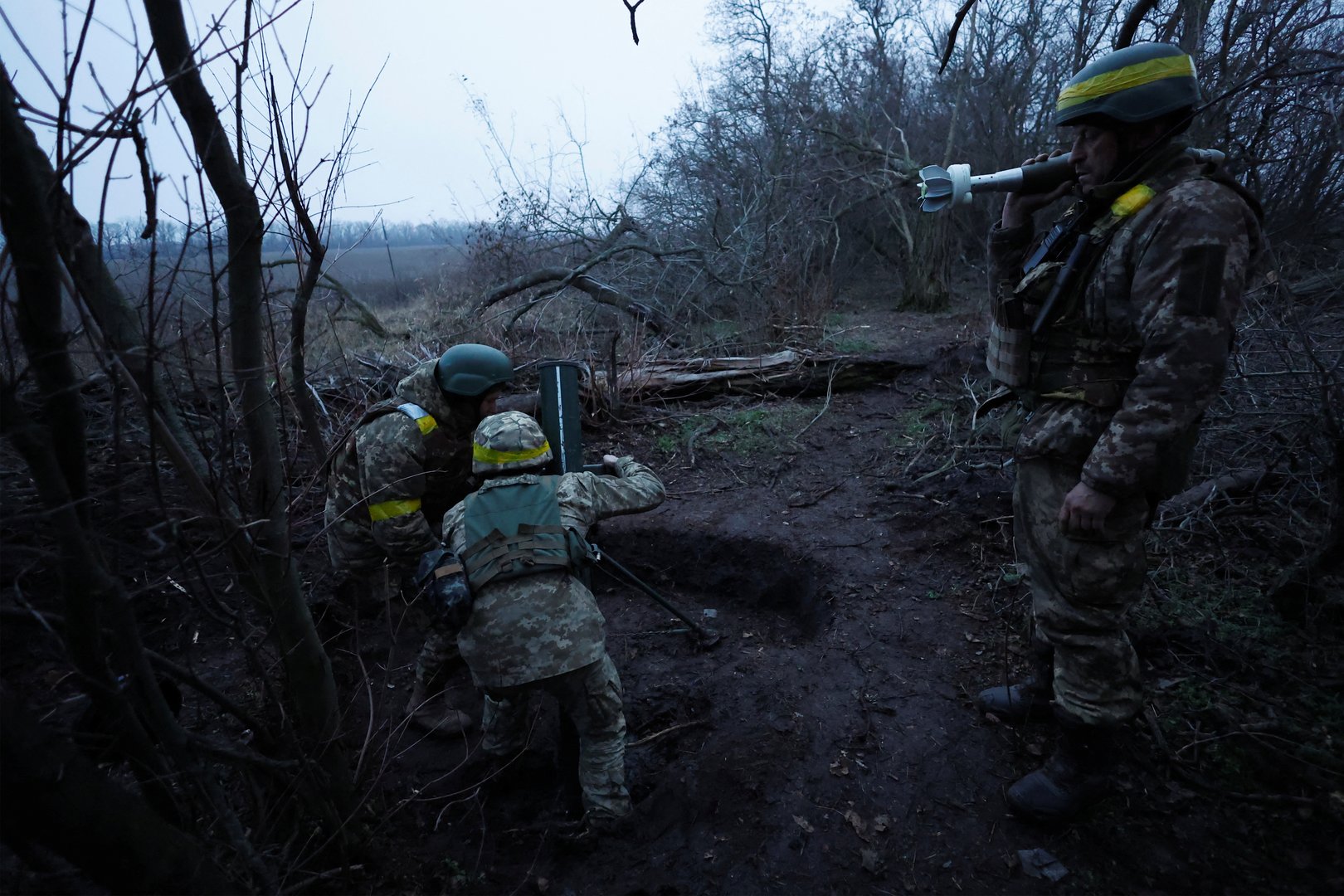 image Russian drones attack critical infrastructure in and around Kyiv