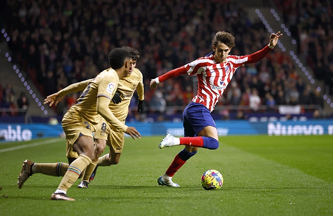image Chelsea sign forward Joao Felix on loan from Atletico