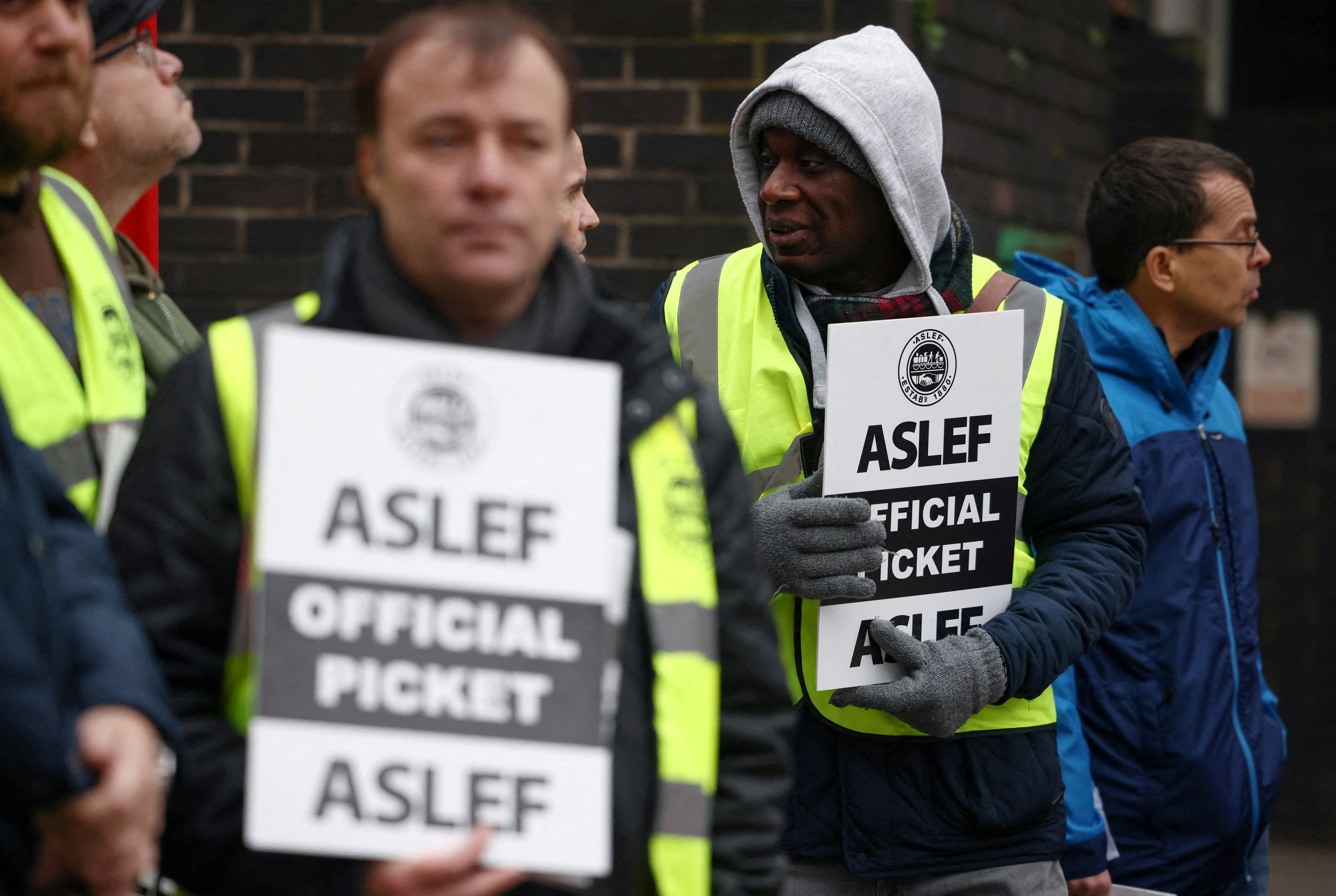 image More train strikes in the UK as drivers reject latest offer