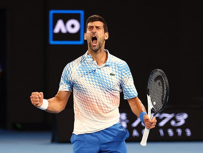 image Unstoppable Djokovic mows down Rublev to reach Australian Open semis