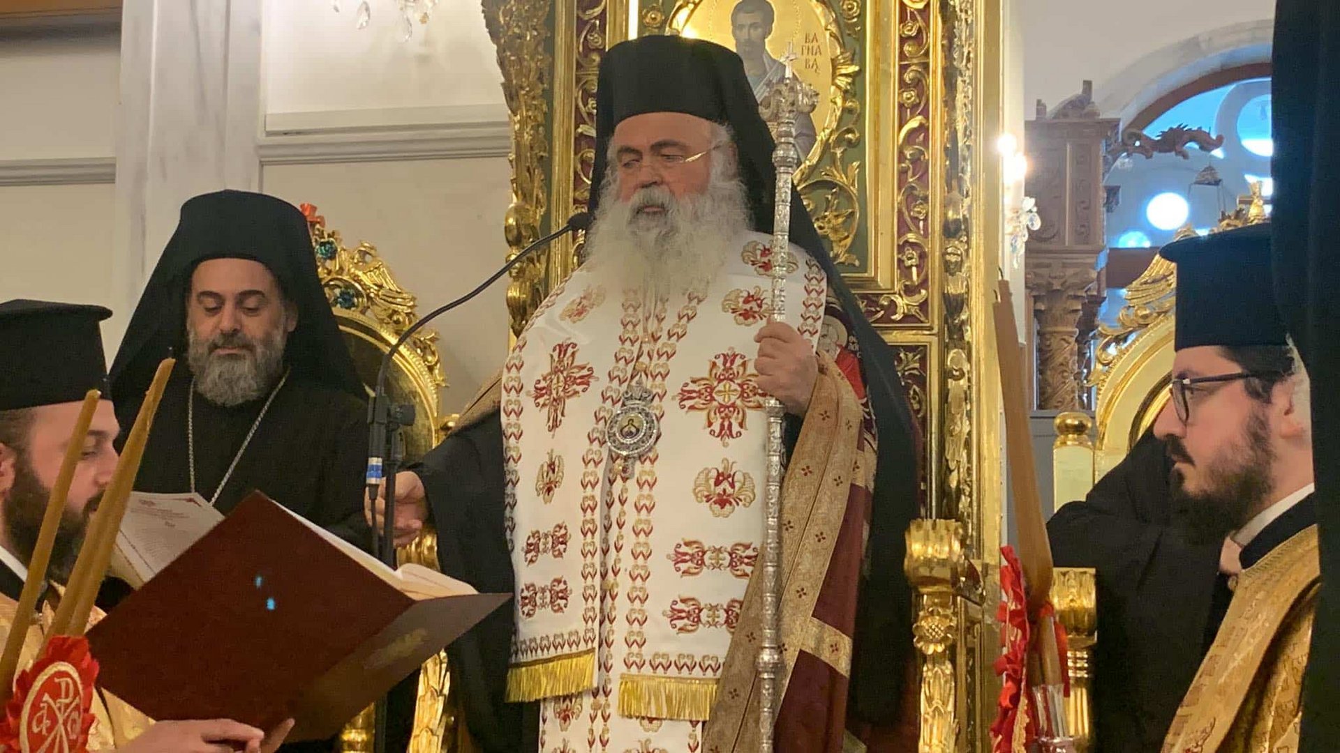 image Archbishop Georgios enthroned as 76th head of Cyprus’ church: (Update 3, photos, videos)