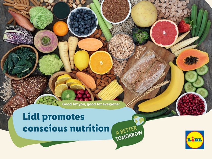 cover Lidl promotes conscious nutrition
