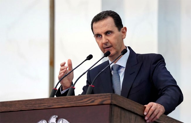 image Assad says Turkey talks must be based on ending &#8216;occupation&#8217;