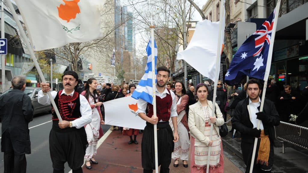 cypriot community rally for cyprus