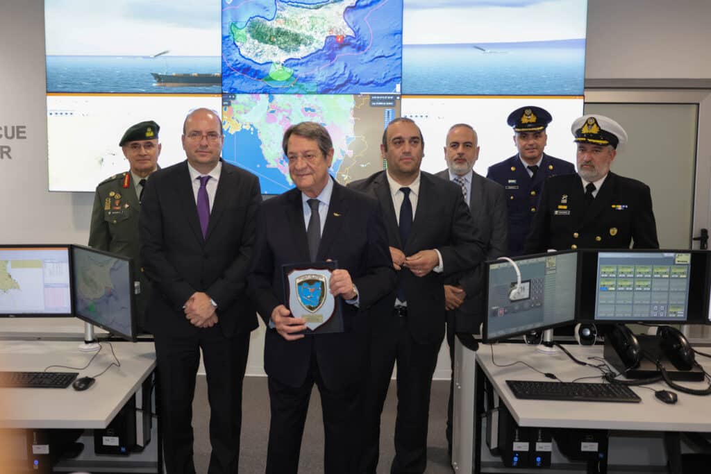 Anastasiades inaugurates the search and rescue coordination centre
