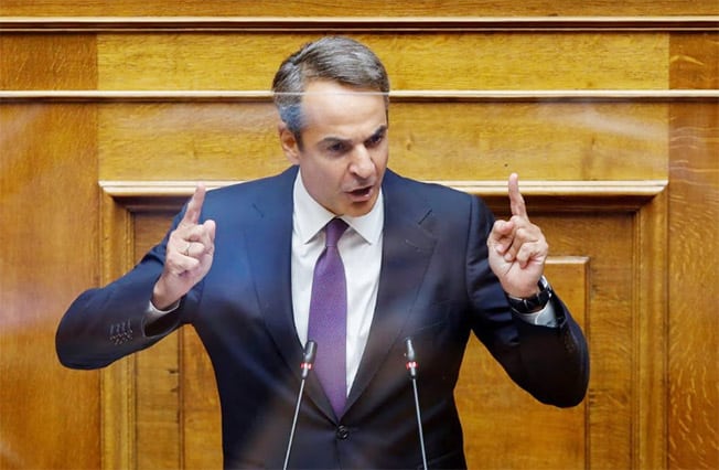 image Greek opposition submits censure motion over phone tapping scandal