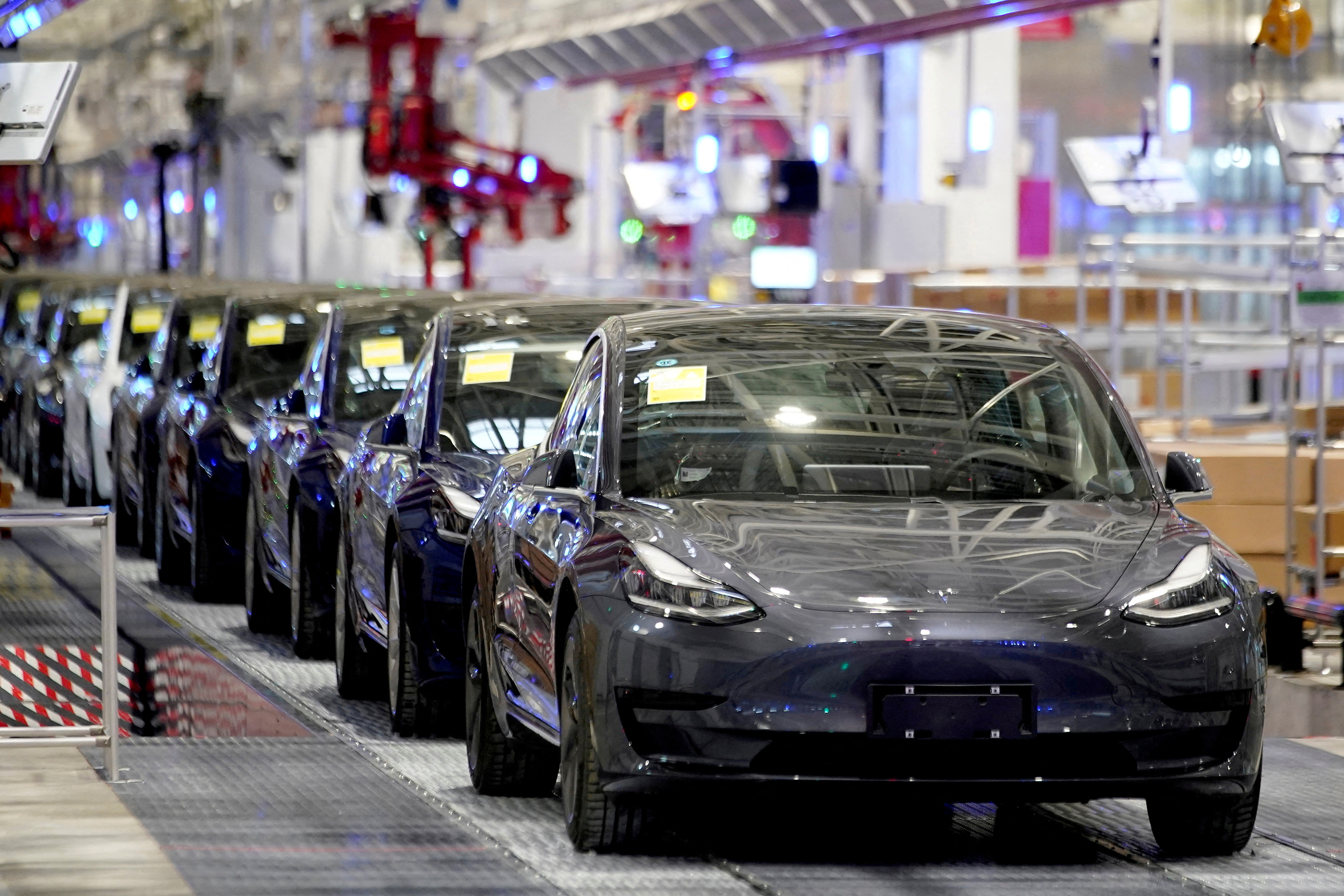 image Tesla to recall nearly 55,000 Model X vehicles, auto regulator says