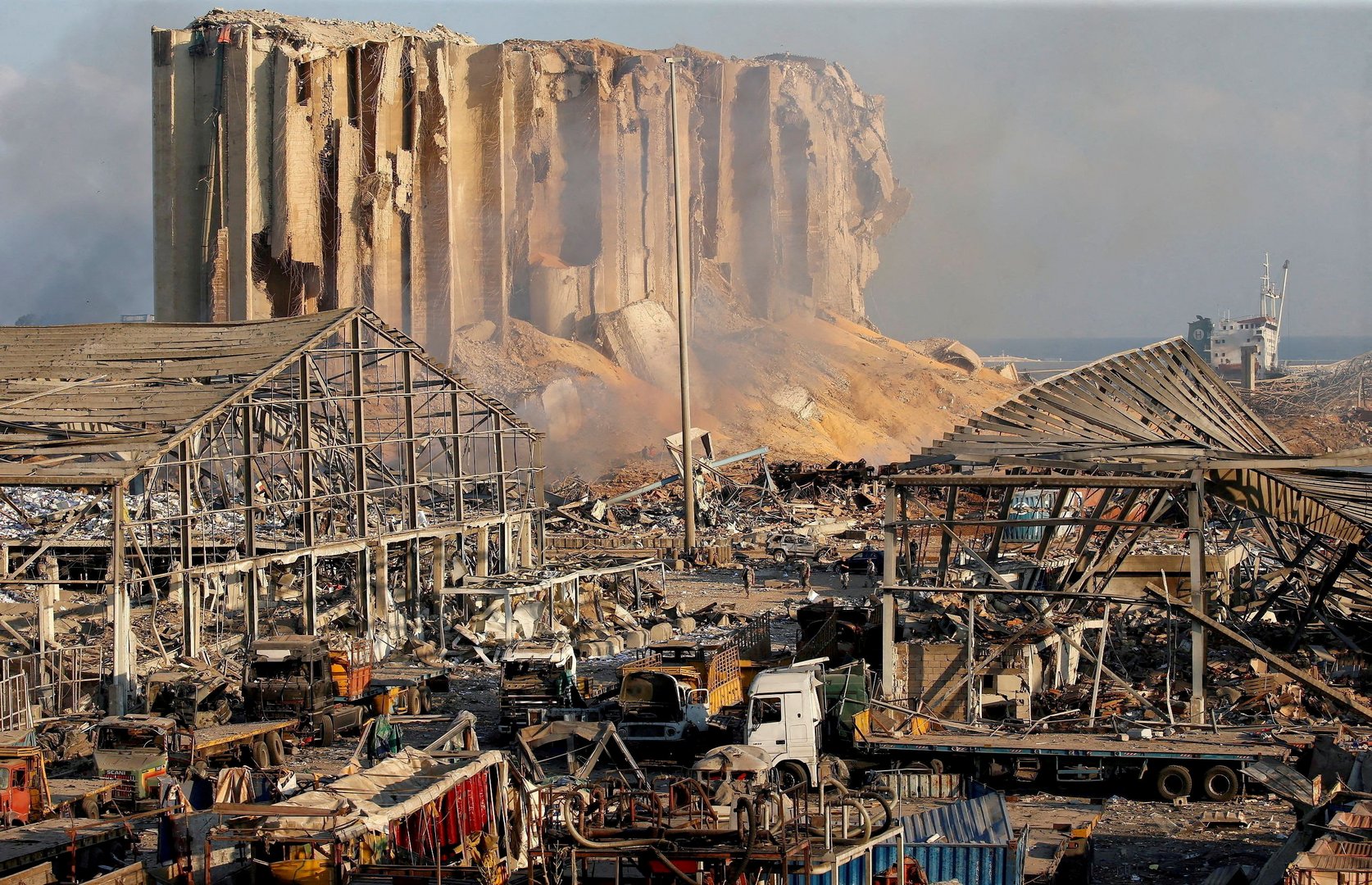 image Beirut port disaster: former Lebanon prime minister charged with homicide