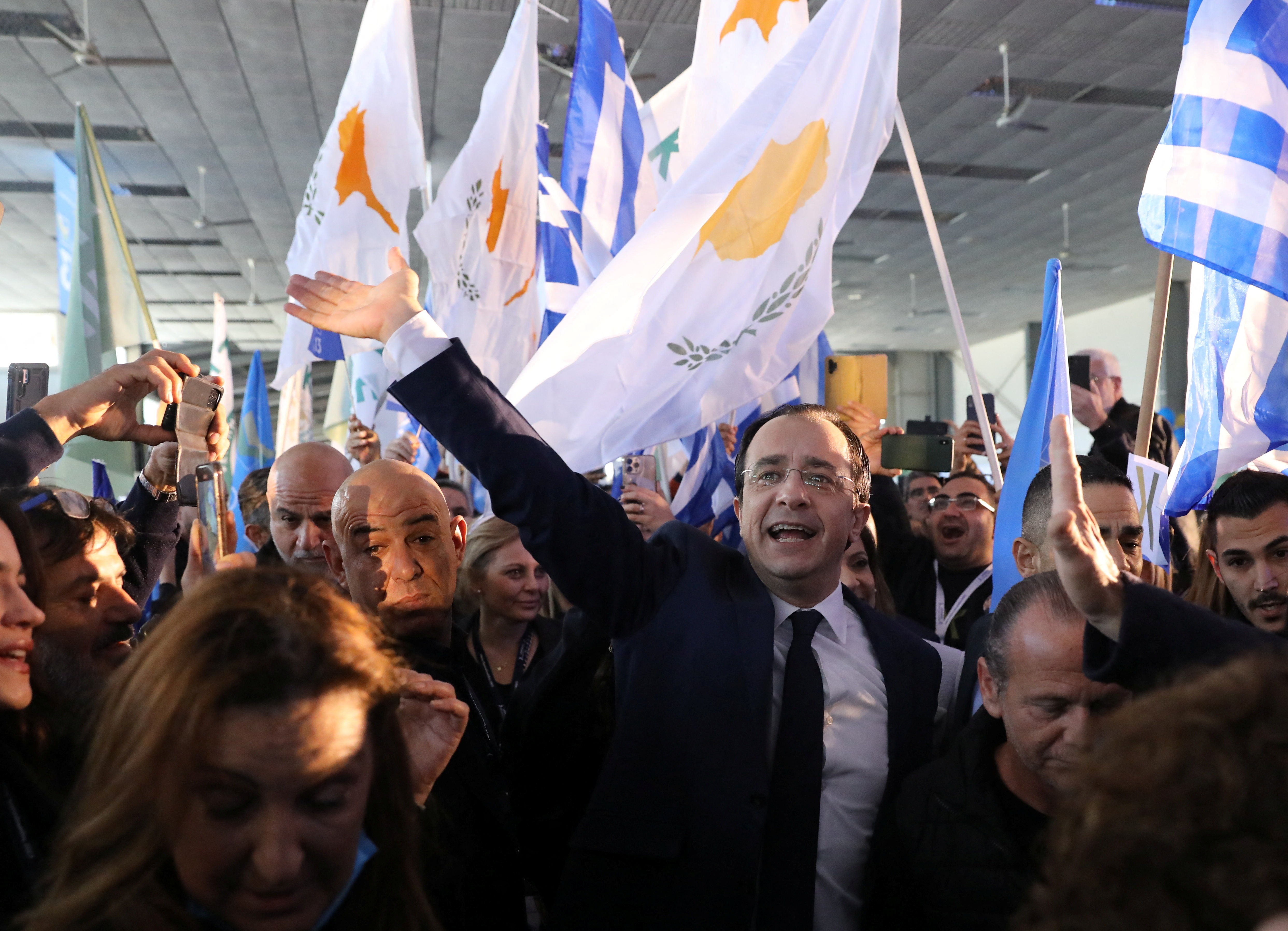 cover Christodoulides’ team remains tight lipped over €200,000 donation