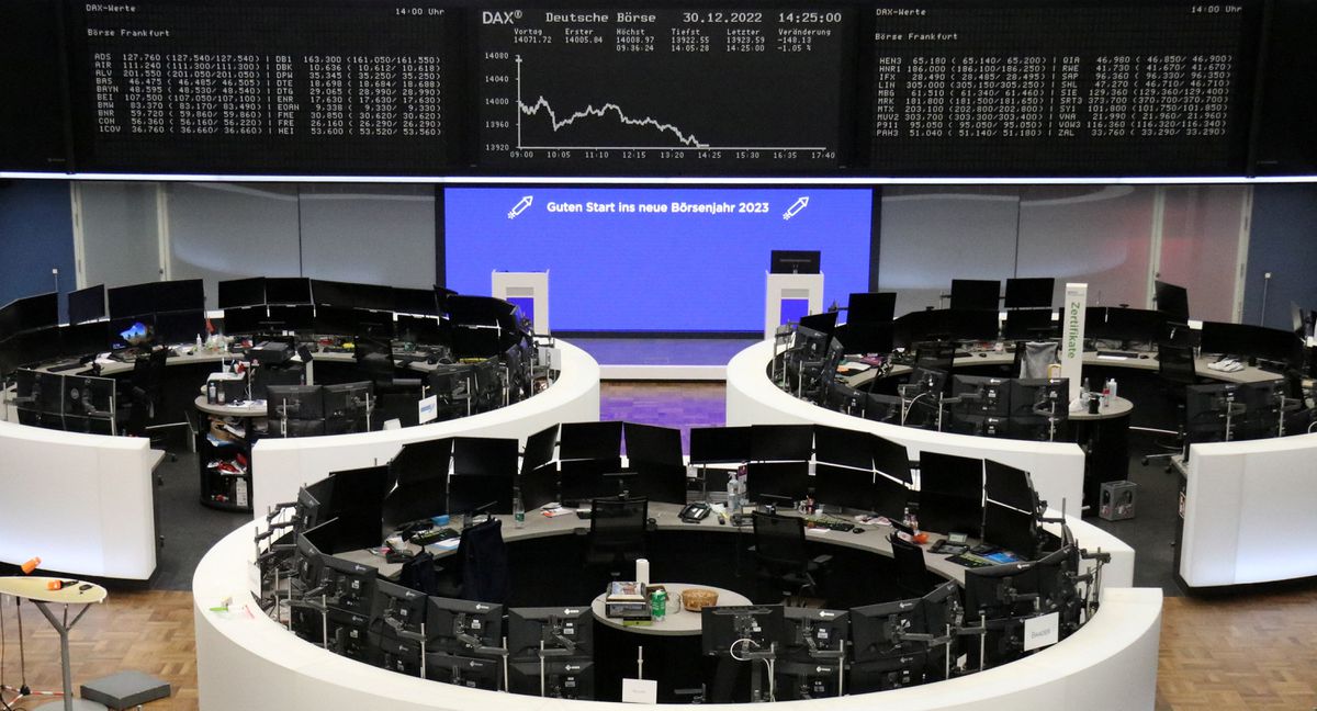 image European shares start 2023 on upbeat note on encouraging factory data