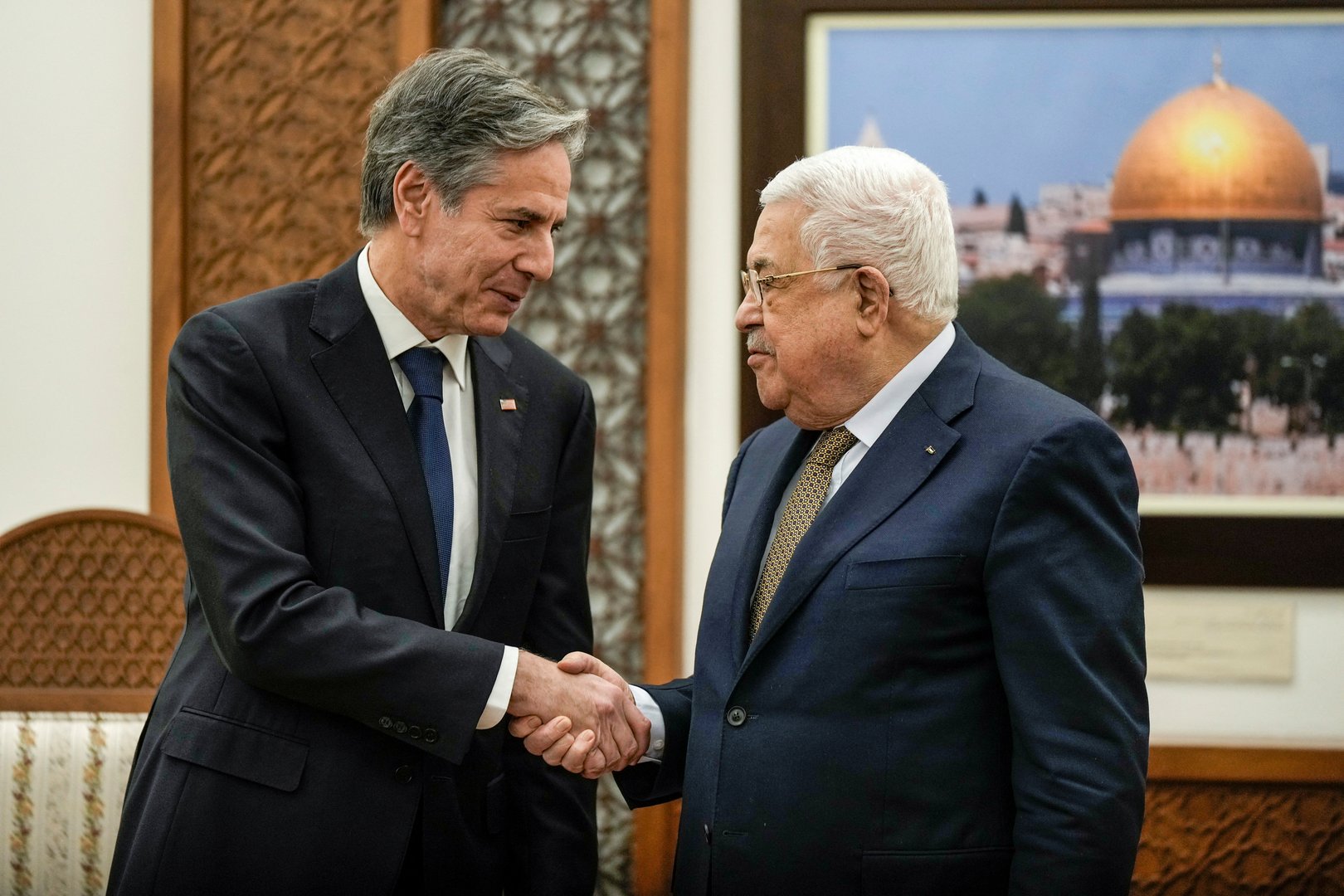 image Blinken takes support for two-state solution to disillusioned Palestinians