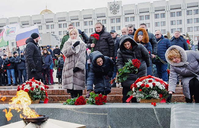 image Russians angry at commanders over Ukrainian strike that killed scores