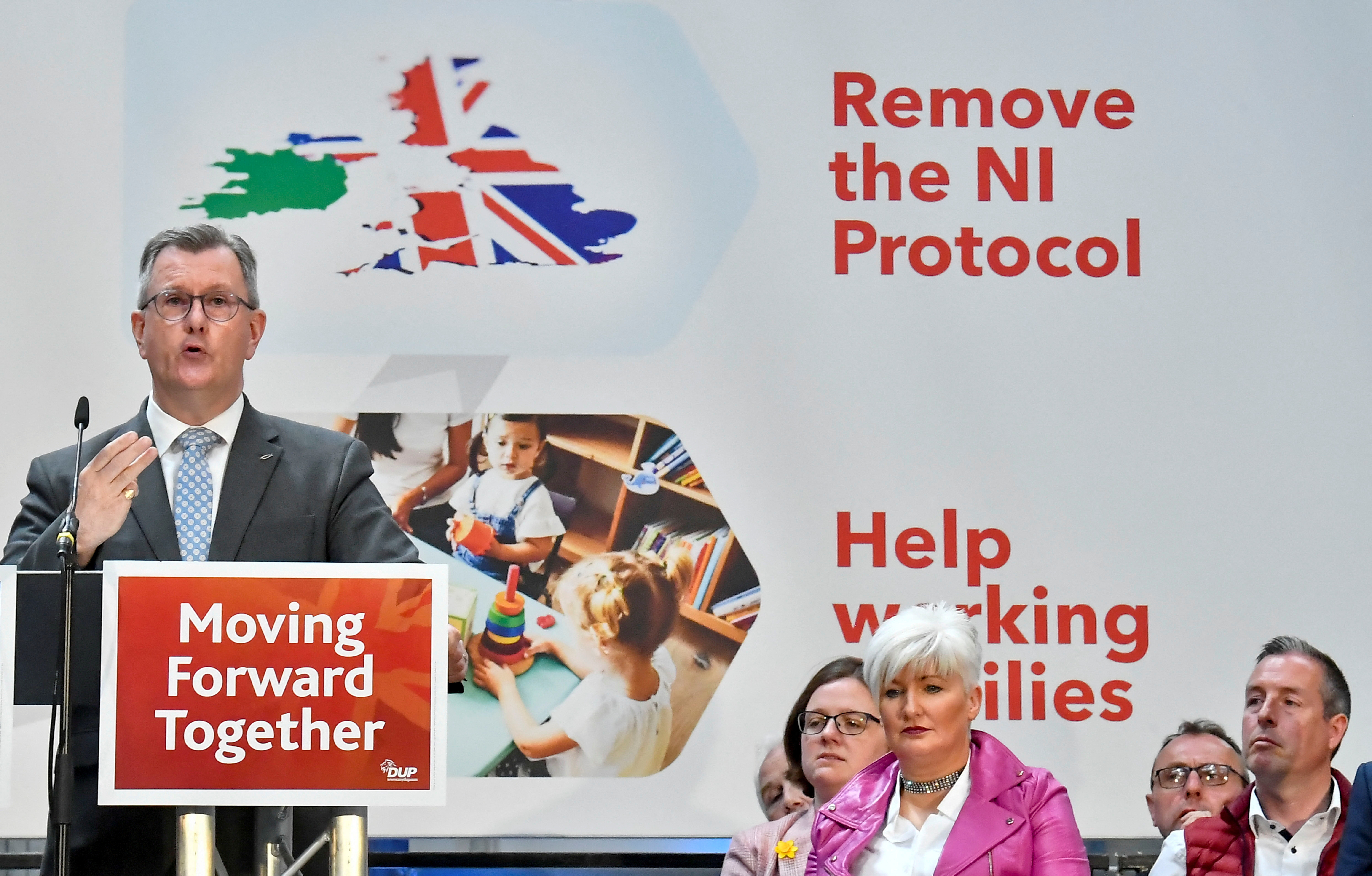 image Speculation on Northern Ireland protocol deal premature, DUP leader says
