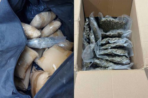 cover Eight day remand for 35kg of cannabis