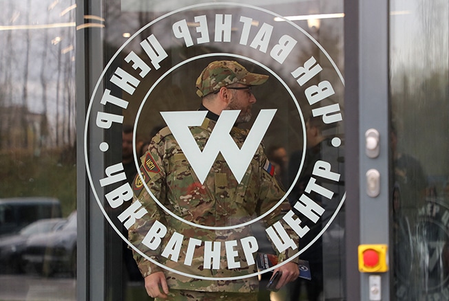 wagner private military group centre opens in st petersburg