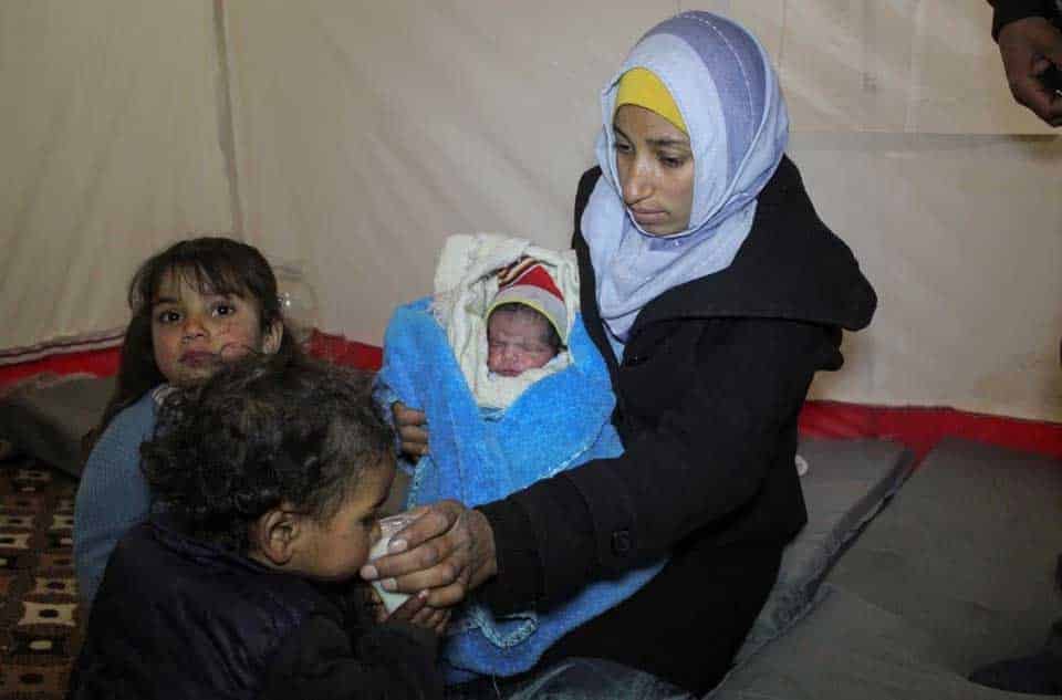 Syrian baby born on day of earthquake brought mother 'back to life ...