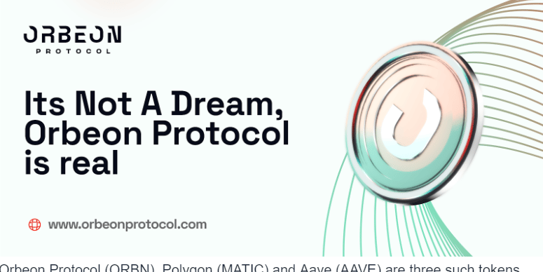 image DeFi tokens to watch in 2023: Orbeon Protocol (ORBN), Polygon (MATIC) and Aave (AAVE)