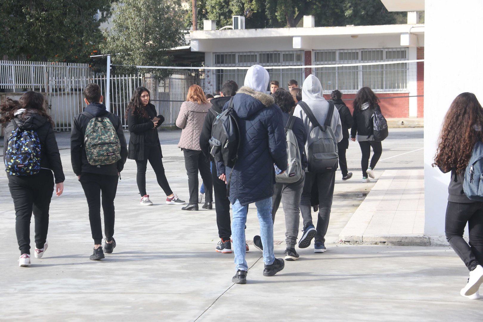 image Paphos police arrest two teenagers after school fight